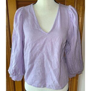 A New Day Lilac Blouse — Small